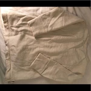 Jcrew 3/4 length crewneck sweatshirt